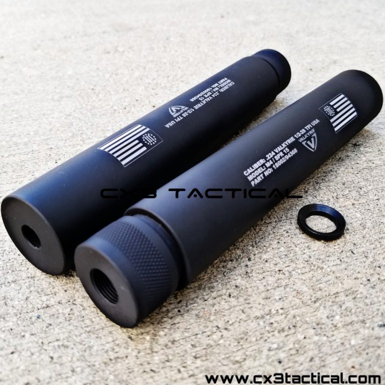 .17 HMR Muzzle Brake Compensator Ruger Precision Rimfire RPR .17 HMR 1/228 TPI CX3TACTICAL™