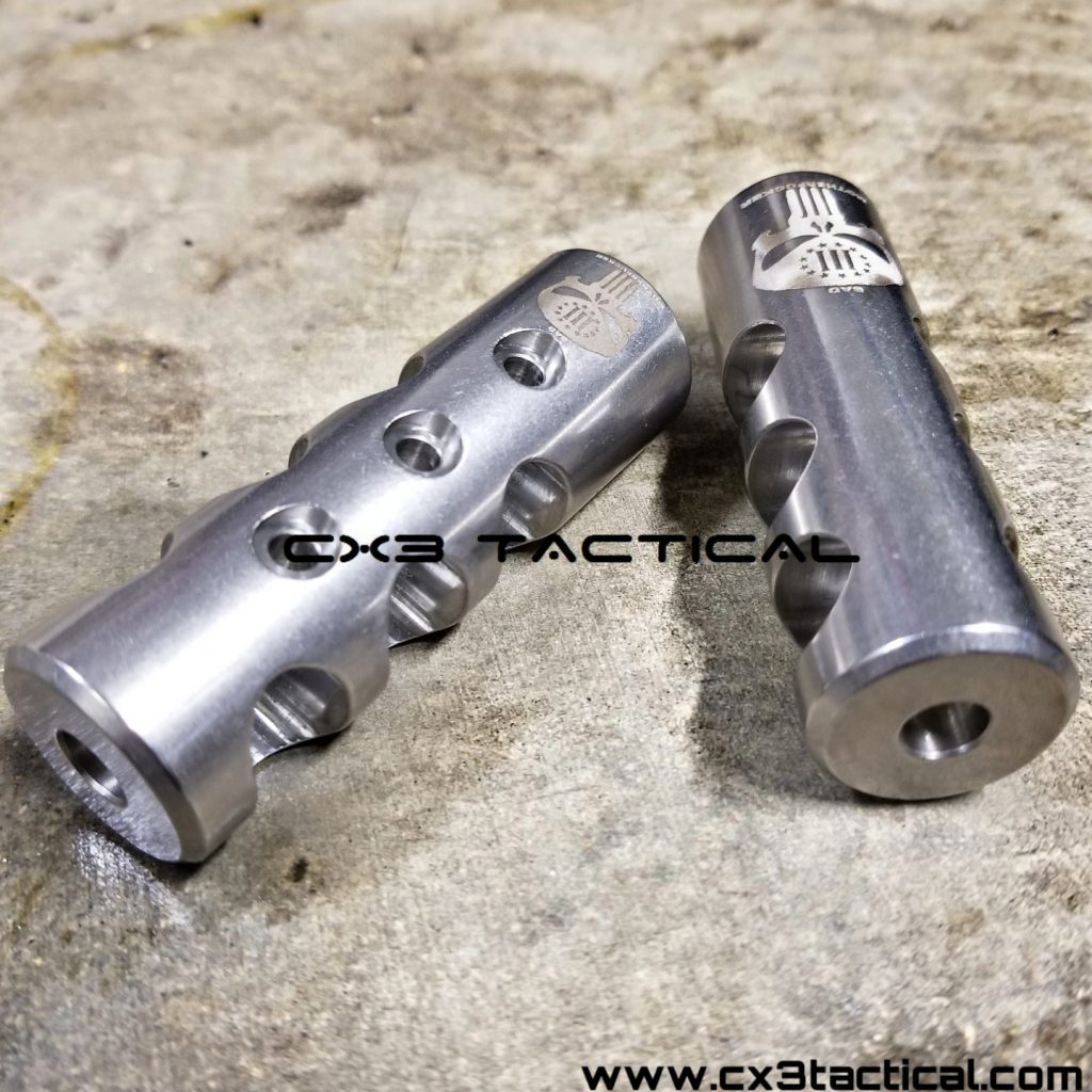.243 Winchester Stainless Muzzle Brake Compensator Comp RPR 5/824 TPI