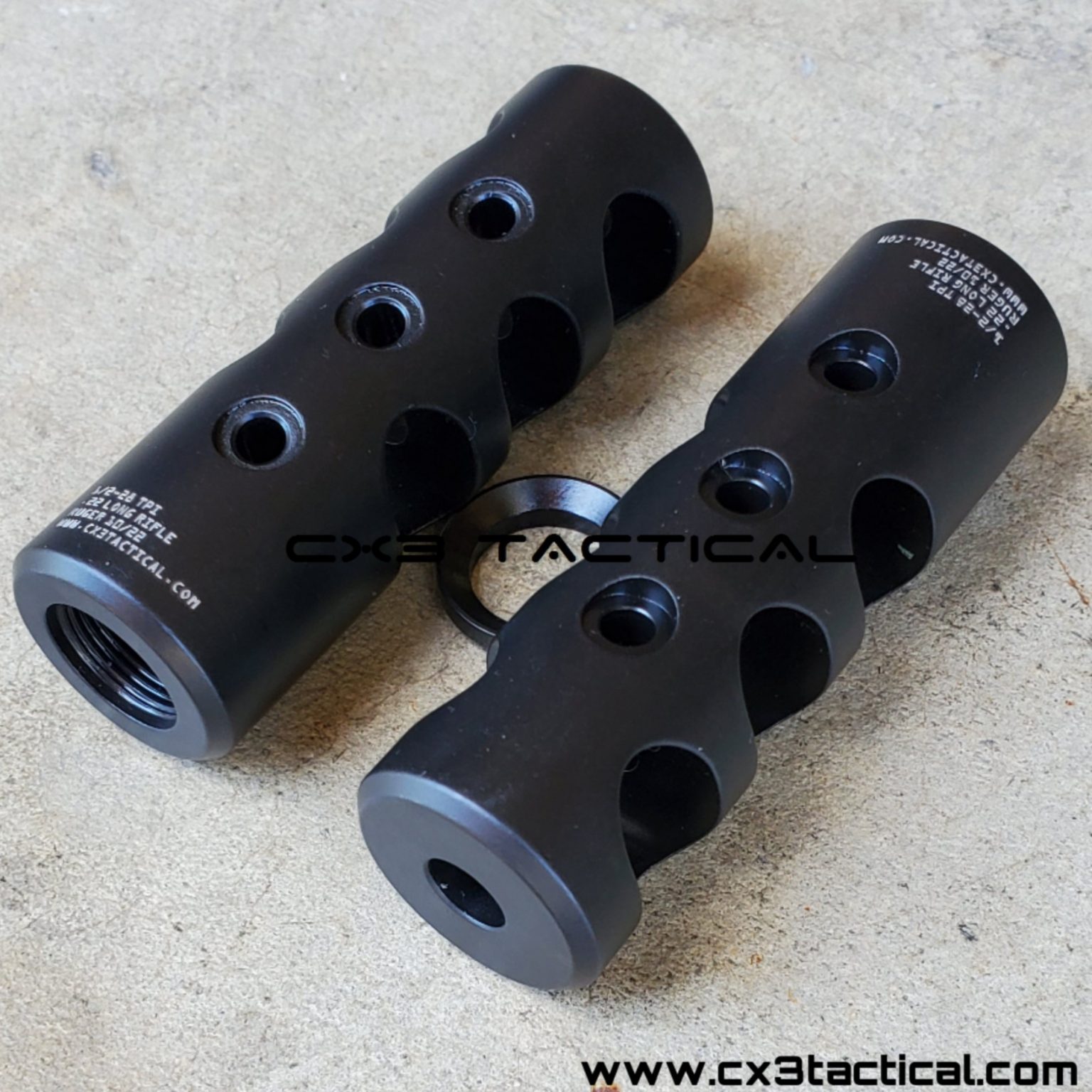 Ruger 10/22 Muzzle Brake 10-22 10 22 Ruger American Ruger Charger ...