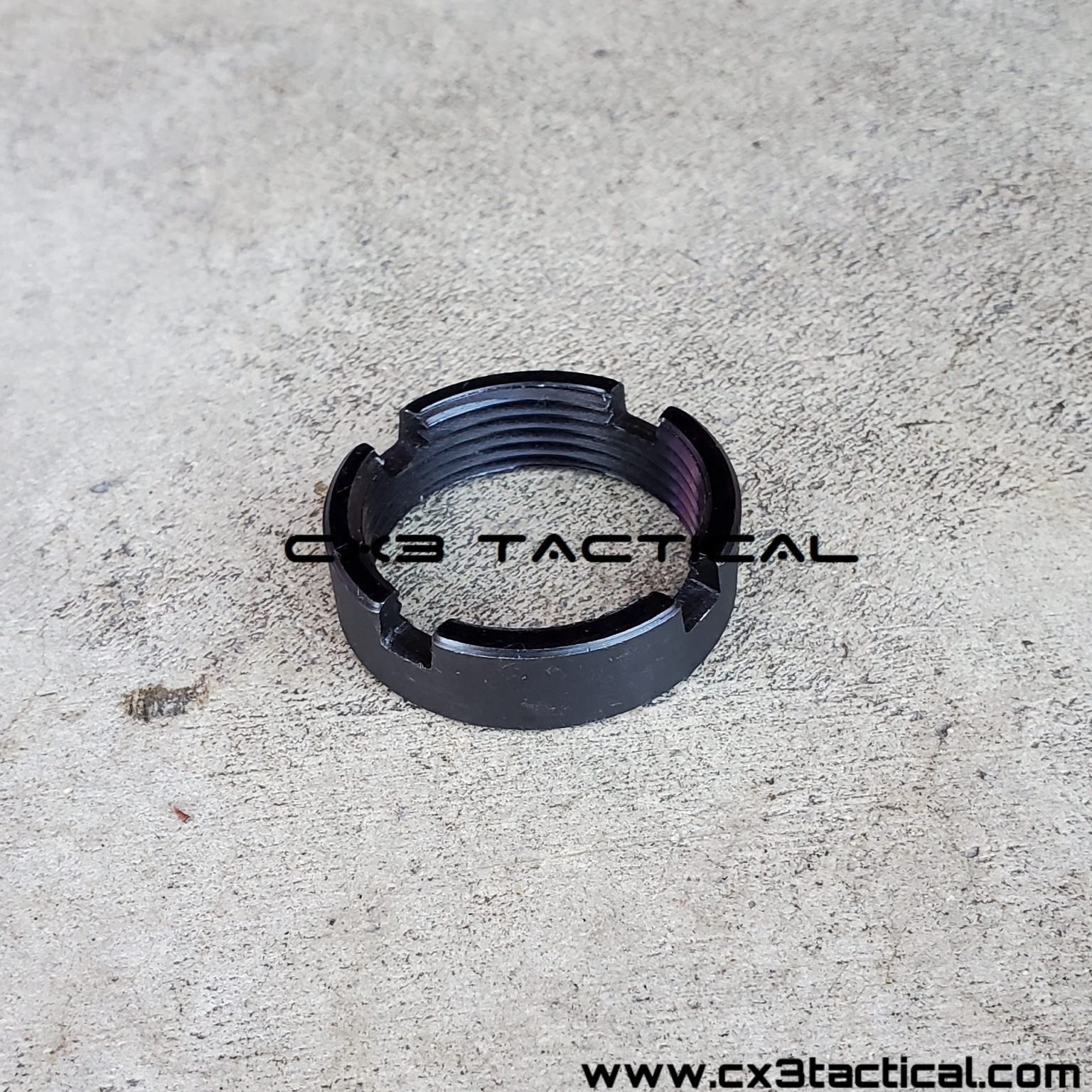 AR15 Castle Nut Lock Nut Ring CX3TACTICAL™
