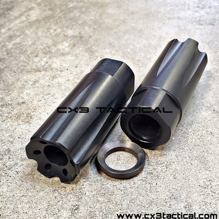 Muzzle Brakes/Compensators/Flash Hiders/Flash Cans Archives - CX3TACTICAL™