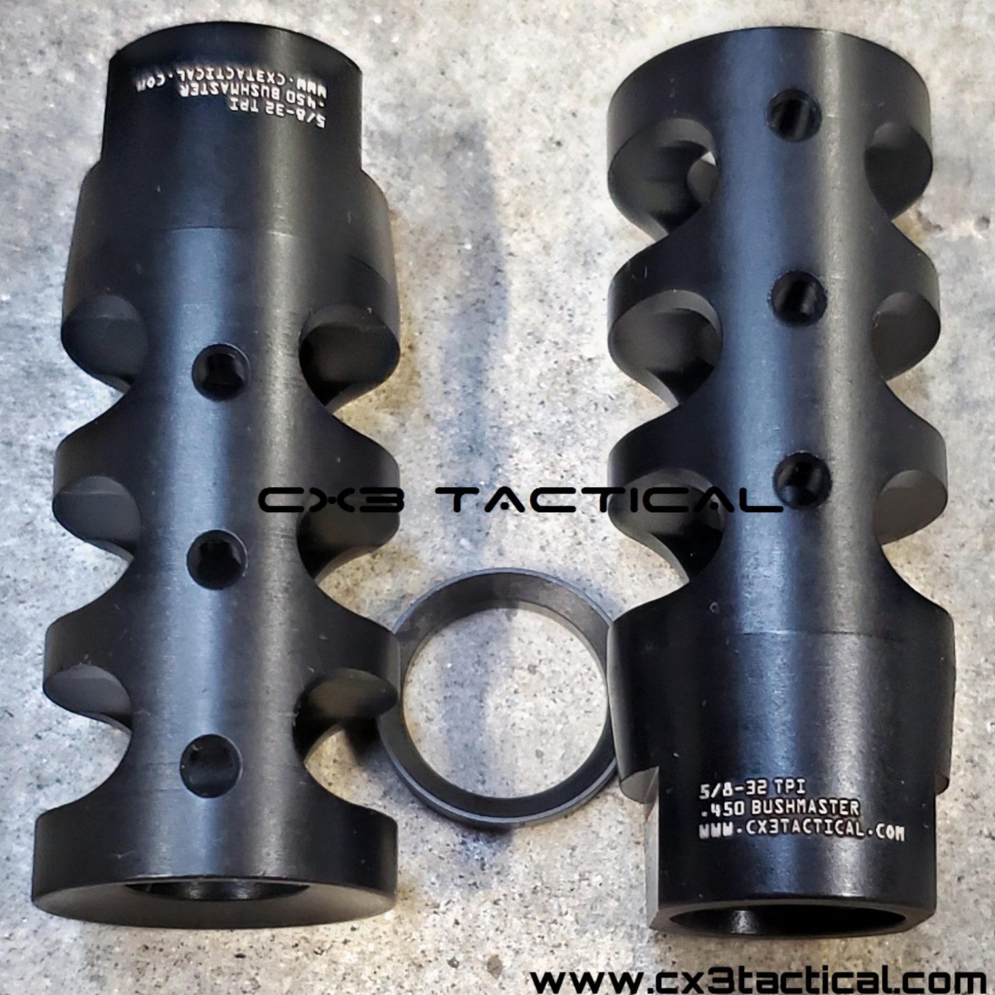 450 bushmaster muzzle brake nut