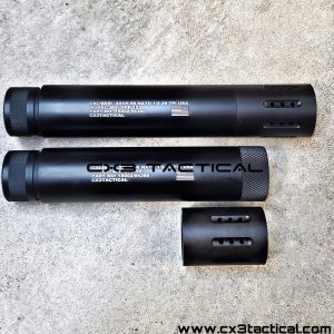 Muzzle Brake Linear Compensator Slip On Shroud Fake Suppressor Can With ...