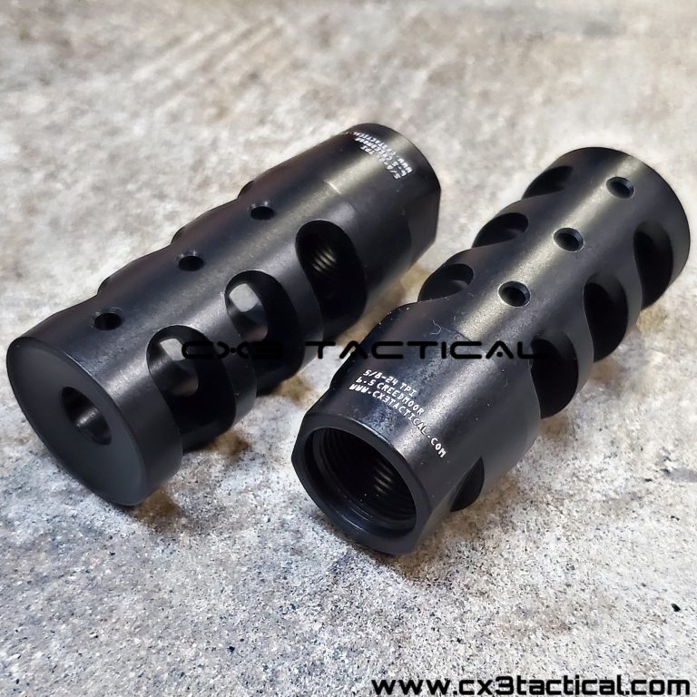 6.5 Creedmoor Muzzle Brake Compensator Comp 5/8-24 TPI 6.5 Creedmoore 5 ...