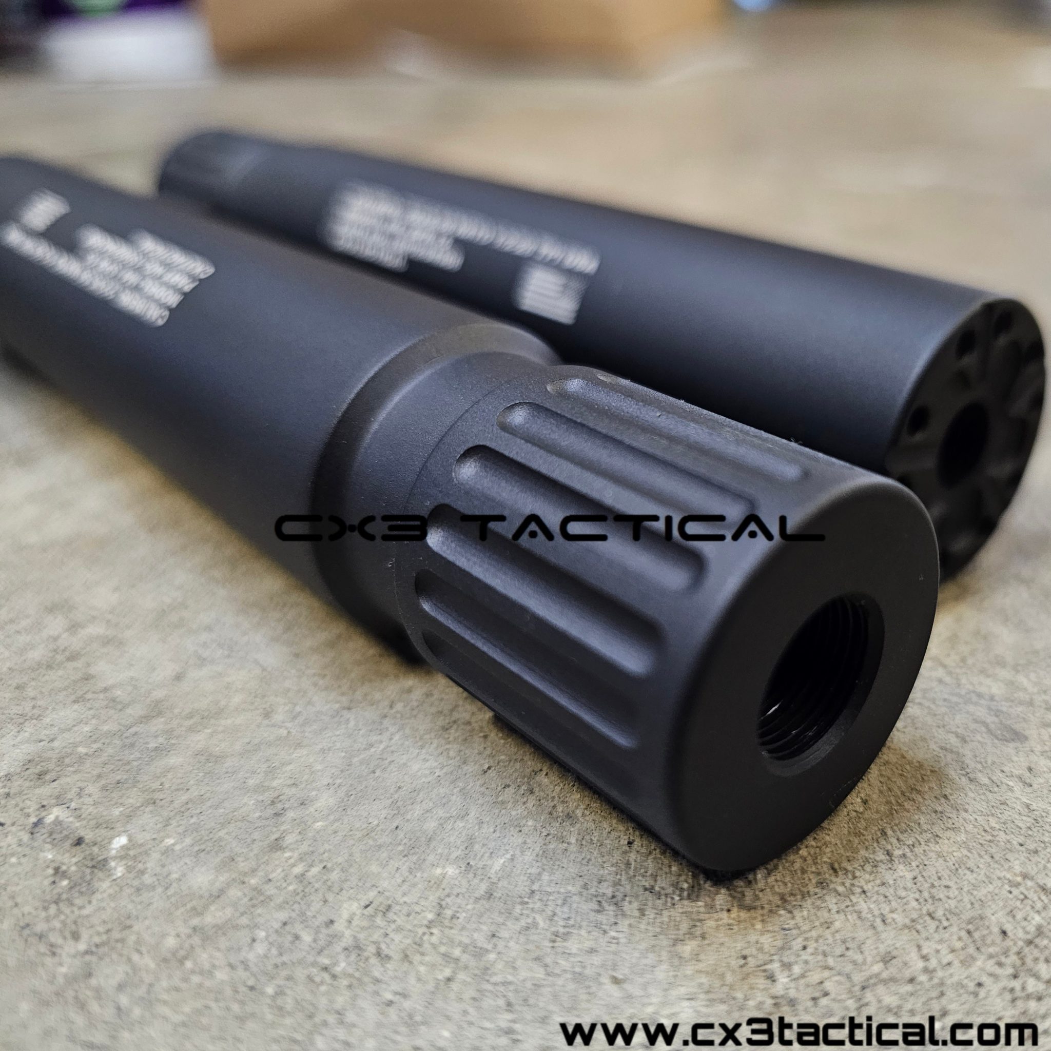 Muzzle Brake Compensator .223 5.56 1/2-28 T6 6061 Fake Suppressor ...